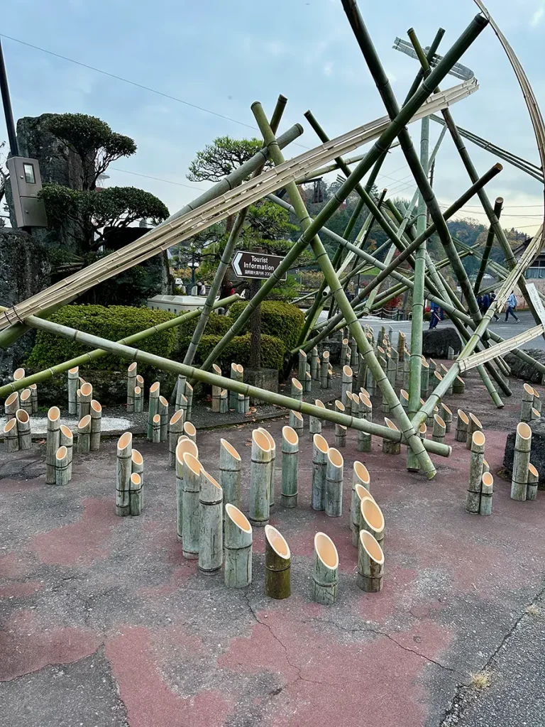 豊後竹田駅前